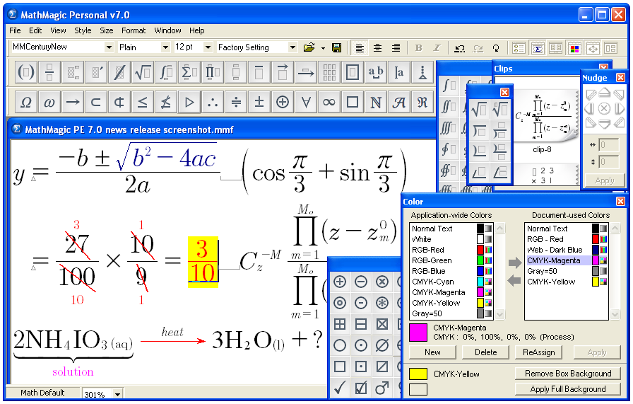 Windows 10 MathMagic Personal Edition full