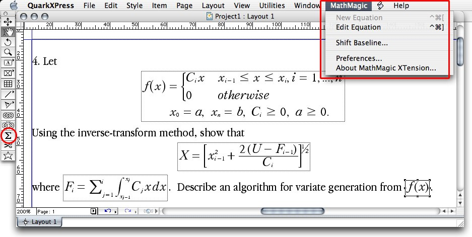 MathMagic Pro 9 Full For Adobe InDesign For Mac OS X