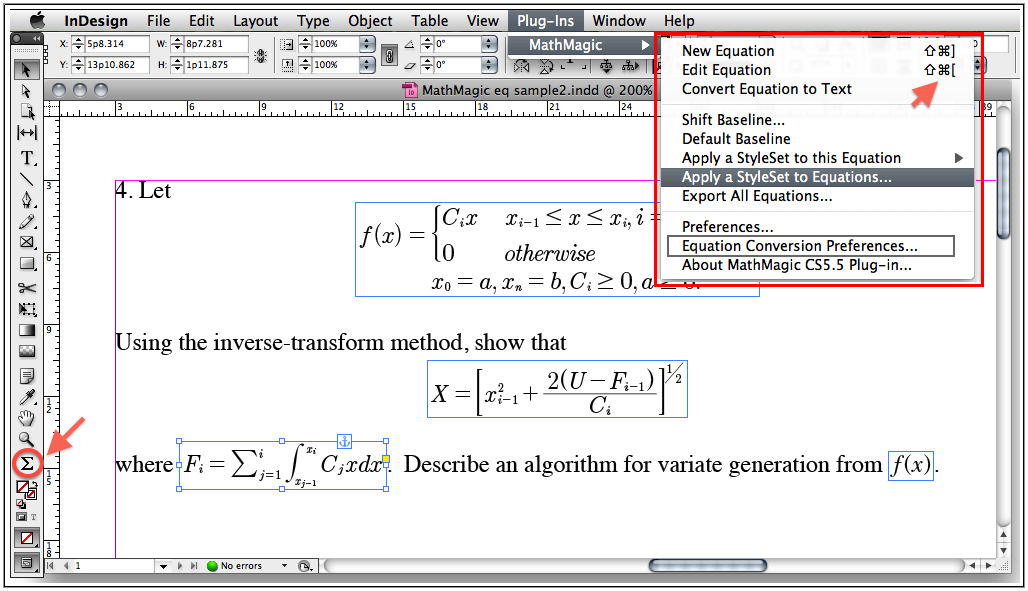 Book layout software